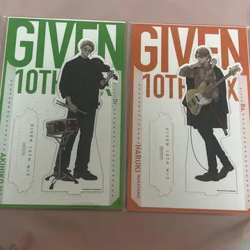 기븐전 연결 BIG 아크릴 스탠드 아키히코 & 슌주