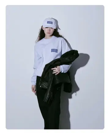 BOUTIQUE 부티크 크루넥 맨투맨 헤더 그레이