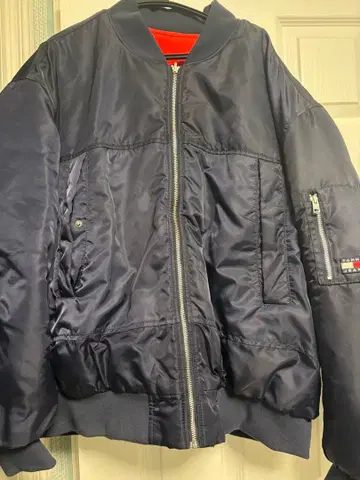 TOMMY JEANS MA-1 자켓 XL 네이비