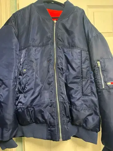 TOMMY JEANS MA-1 자켓 XL 네이비