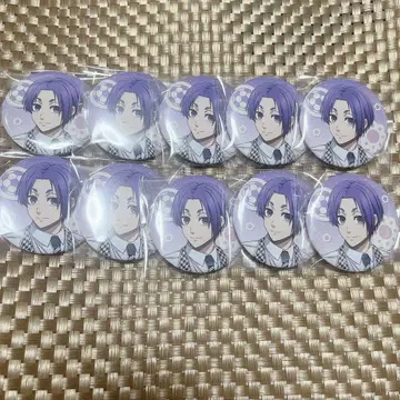 블루 록 모닝 루틴 캔뱃지 미카게 레오