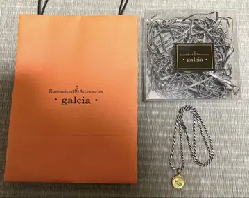 galcia 로프 체인 & 놋쇠 플레이 핸즈 silver925