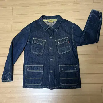 아이언 하트 IRON HEART 빅 사이즈 안감 부착 데님 초아 자켓