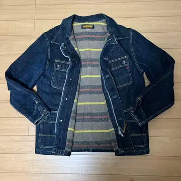 아이언 하트 IRON HEART 빅 사이즈 안감 부착 데님 초아 자켓