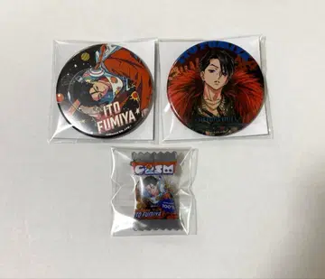 카리스마 후미야 3주년 캔 배지