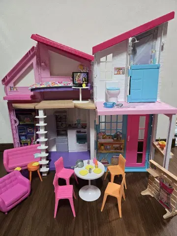 마텔 바비 말리부 하우스 중고품 Mattel 인형 Barbie