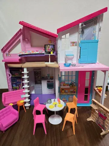 마텔 바비 말리부 하우스 중고품 Mattel 인형 Barbie