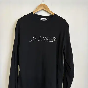 XLARGE 블랙 로고 트레이닝복