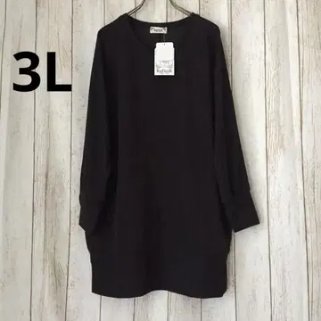 [ 미사용 ] 돌먼 튜닉 블랙 3L