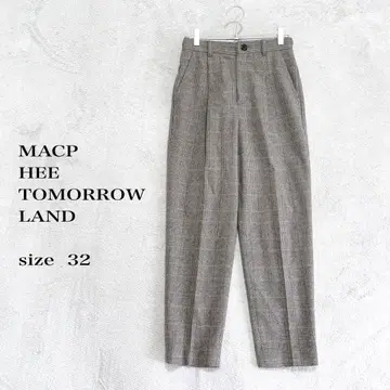 MACP HEETOMORROWLAND 체크 무늬 팬츠 32(xs)