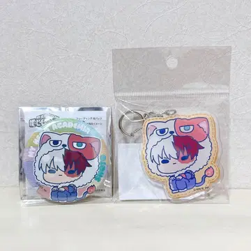 히로아카 애니멀 mochocho 캔뱃지 토도로키 쇼토 숏캣