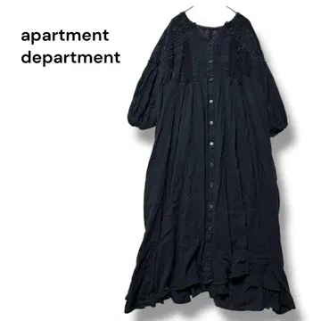 아파트먼트 디파트먼트 보헤미안 레이스 원피스 롱 7부 소매