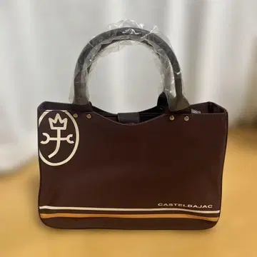 CASTELBAJAC 브라운 토트백 미사용 새상품