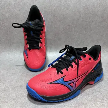 택 포함 미즈노 웨이브엑시드 5 테니스화