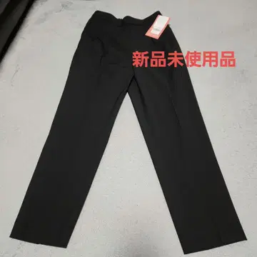 미사용 새상품 글로벌 워크 우츠쿠 실루엣 테이퍼드 팬츠