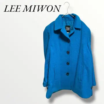 CREATOR LEE MIWON 스텐카라 코트 블루 F 사이즈 한국제