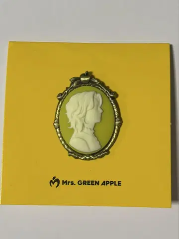 Mrs. GREEN APPLE 카메오 핀 배지 후지사와 료카