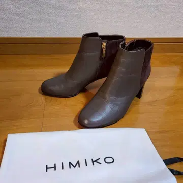 HIMIKO 그레이와 브라운의 숏부츠
