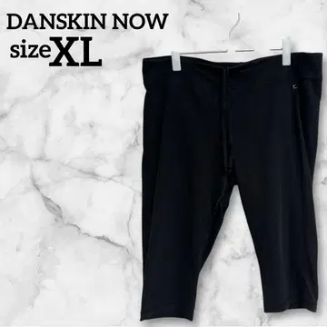 DANSKIN NOW [ XL ] 하프 팬츠 블랙 해외 구제 의류