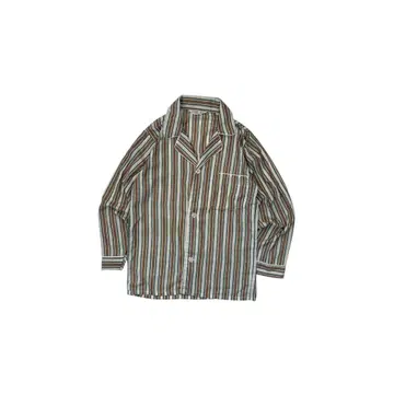 70's USA TOWNCRAFT 스트라이프 파자마 셔츠