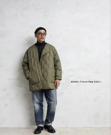 WAIPER x TAION 퀼팅 다운 자켓