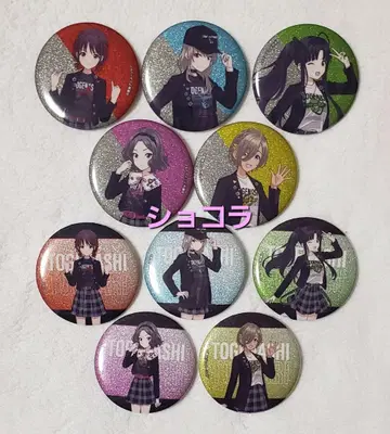 걸즈 밴드 클라이 arti-mate 애니메이트 캔뱃지 10종 컴프