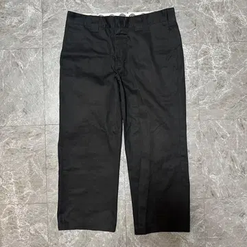 Dickies 블랙 워크 팬츠 [ N77 ]
