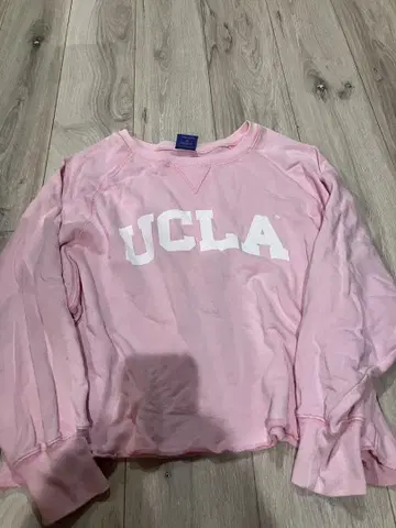 가격 인하 UCLA 핑크 스웨트 셔츠 사이즈 F