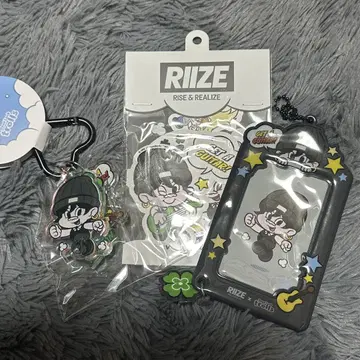 RIIZE 라이즈 트롤 원빈 키링 스티커 트레이딩 카드 케이스