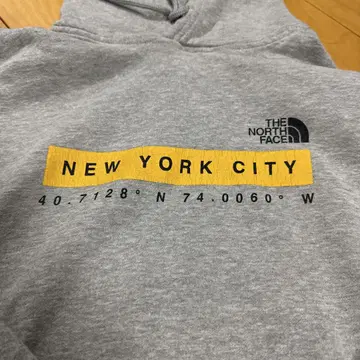 THE NORTH FACE 뉴욕 한정판 후드티 XS 사이즈
