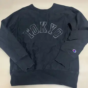 Champion TOKYO 맨투맨 블랙 S