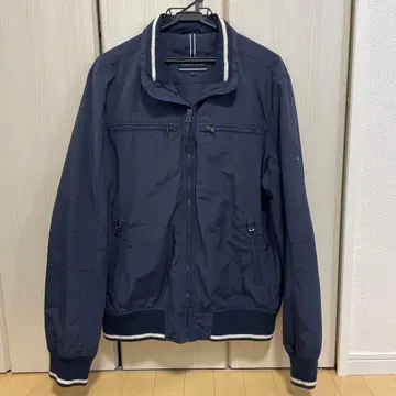 TOMMY HILFIGER 네이비 나일론 자켓 L