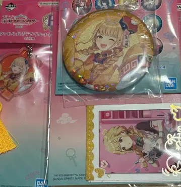 제일복권 학원아이돌마스터 학마스 후지타 코토네 세트