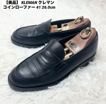 [ 새상품급 ] KLEMAN 클레망 코인 로퍼 41 26.0cm