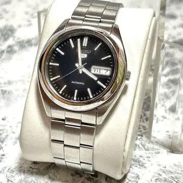 세이코 5 오토매틱 데이데이트 블랙 다이얼 7S26-0410