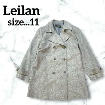 Leilan 레리안 빅 사이즈 캐시미어 혼방 더블 코트