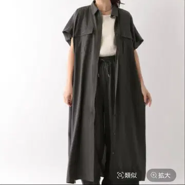 LEPSIM 멀티 메리트 카르제 원피스 SS 차콜