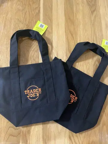 [ 새상품 ] Trader Joe's 할로윈 한정판 미니 토트백 2개