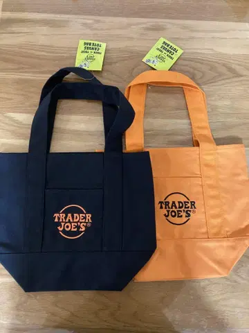 [ 새상품 ] Trader Joe's 할로윈 한정판 미니 토트백 2개