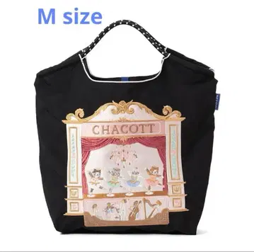 CHACOTT 발레리나 자수 에코백 M 사이즈