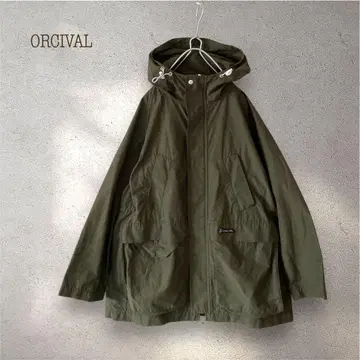 ORCIVAL 크로스 빅 후드 코트