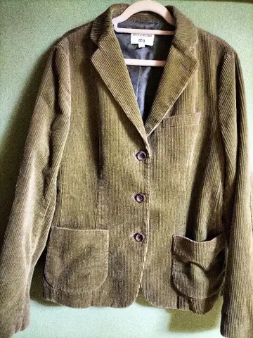 MOSS COPENHAGEN 코듀로이 자켓 올리브 그린