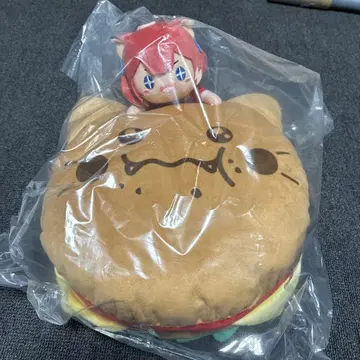 아카미 카루비 제일복권 A상 카루비 돌격 햄버거 쿠션