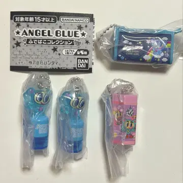 ANGEL BLUE 필통 컬렉션 4개 세트