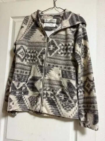 goa 기하학 패턴 후드티