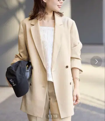 SLOBE IENA 워셔블 트윌 더블 자켓 24년제 새상품
