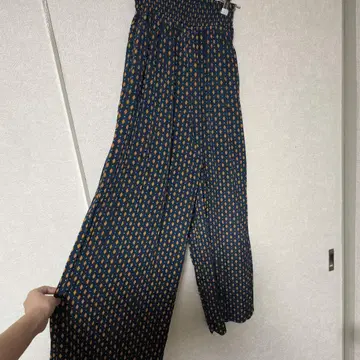 UNITED ARROWS 기하학 패턴 캐주얼 팬츠