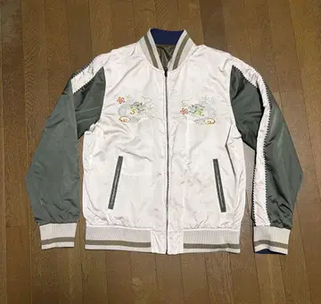 EVISU 스카잔 XL 화이트/카모플라쥬