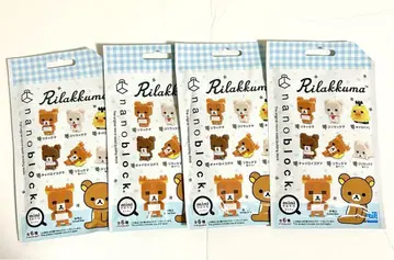 미개봉 미니 나노 블록 리락쿠마 4개