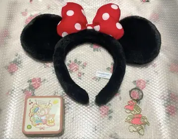 도쿄 디즈니랜드 머리띠 키링 소품함